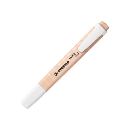 26259-MARCADOR FLUORESCENTE SWING COOL NATURE TRAZO 1/4MM. BEIGE STABILO 275/186