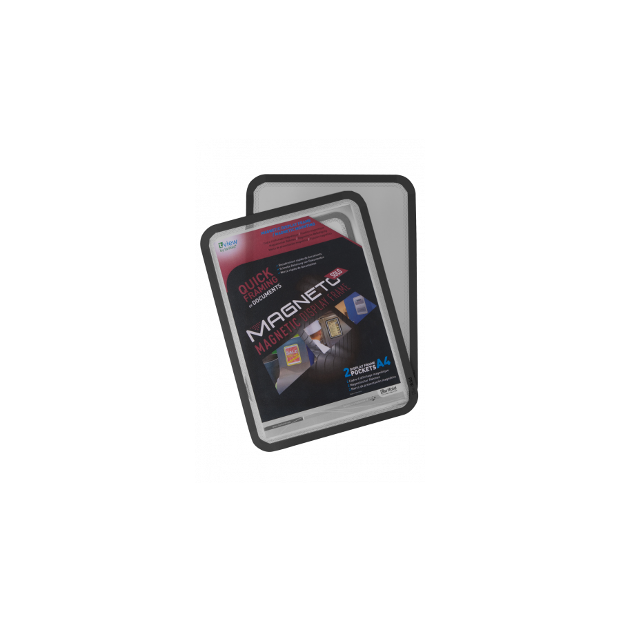 2626-PACK DE 2 MARCO MAGNETICO MAGNETO SOLO A3 NEGRO TARIFOLD 195067