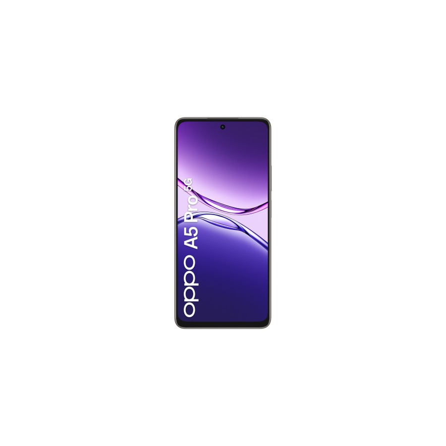 26281-OPPO A5 Pro 5G 16,9 cm (6.67") SIM doble Android 15 USB Tipo C 8 GB 256 GB 5800 mAh Negro, Marron
