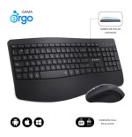 26320-SUBBLIM Teclado con raton COMBO DUAL OFFICE PROWAVE BLACK