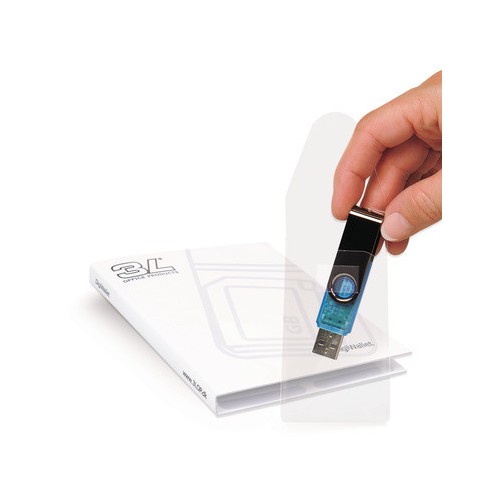 2636-PACK DE 10 FUNDAS ADHESIVAS PARA USB 2,5 X 90 MM + CARPETA DE ORGANIZACION 3L 10250