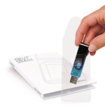 2636-PACK DE 10 FUNDAS ADHESIVAS PARA USB 2,5 X 90 MM + CARPETA DE ORGANIZACION 3L 10250