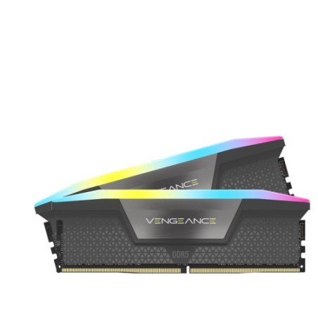 26377-MEMORIA CORSAIR DDR5 64GB 2X32GB PC6000 VENGEANCE RGB CMH64GX5M2B6000Z38