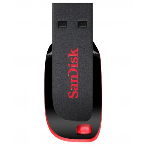 26398-Sandisk Cruzer Blade unidad flash USB 32 GB USB tipo A 2.0 Negro, Rojo