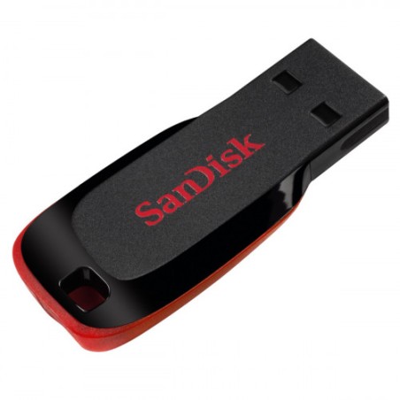 26399-Sandisk Cruzer Blade unidad flash USB 32 GB USB tipo A 2.0 Negro, Rojo