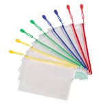 2640-PACK DE 8 BOLSAS ZIPPER MULTIUSOS PVC - CON CIERRE CREMALLERA A6 SURTIDO TARIFOLD 509069