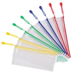2641-PACK DE 8 BOLSAS ZIPPER MULTIUSOS PVC - CON CIERRE CREMALLERA CHEQUERA SURTIDO TARIFOLD 509049