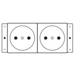 26413-Kramer Electronics TS-2DE toma de corriente