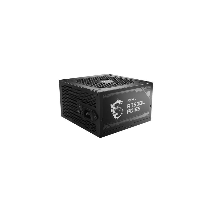 26436-MSI MAG A750GL PCIE5 unidad de fuente de alimentacion 750 W 20+4 pin ATX ATX Negro