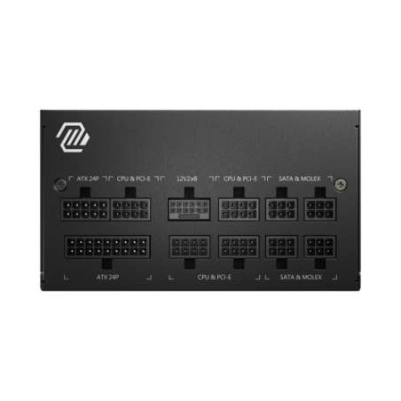 26437-MSI MAG A750GL PCIE5 unidad de fuente de alimentacion 750 W 20+4 pin ATX ATX Negro