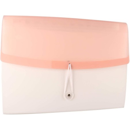 2646-CARPETA ACORDEON DISENO CON 13 COMPARTIMENTOS COLOR DREAM ROSA TARIFOLD 511323