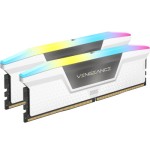 26463-MEMORIA CORSAIR DDR5 32GB 2X16GB PC6400 VENGEANCE RGB BLANCA CMH32GX5M2B6400Z32W