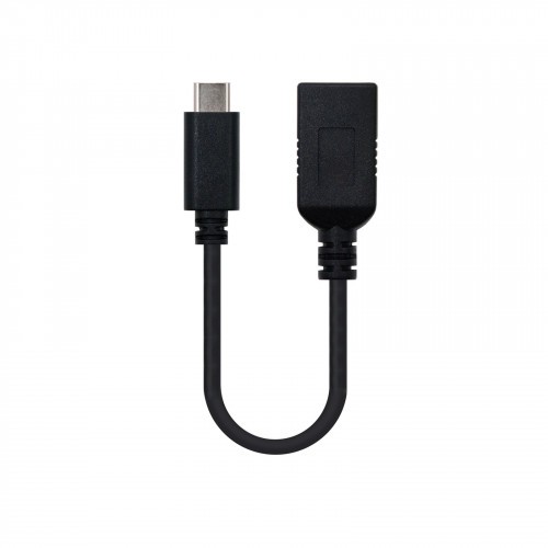 26477-Nanocable USB 3.1, 0.15m cable USB 0,15 m USB 3.2 Gen 2 (3.1 Gen 2) USB A USB C Negro