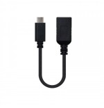 26477-Nanocable USB 3.1, 0.15m cable USB 0,15 m USB 3.2 Gen 2 (3.1 Gen 2) USB A USB C Negro