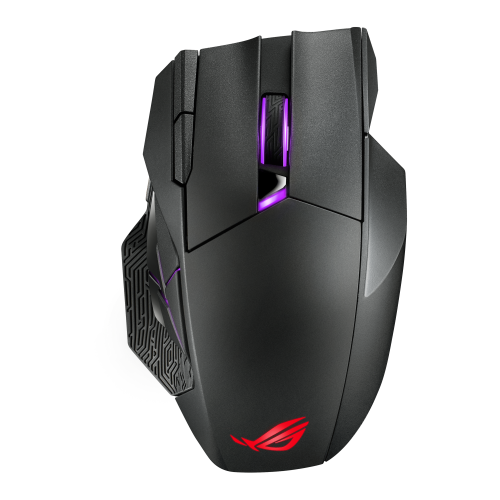 26484-ASUS ROG Spatha X raton mano derecha RF Wireless+USB Type-A Optico 19000 DPI