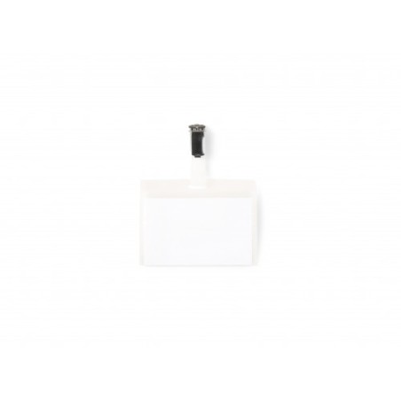 2650-KIT DE 50 IDENTIFICADORES CON PINZA EN PP 95X75MM INCLUYE TARJETAS TARIFOLD 11203