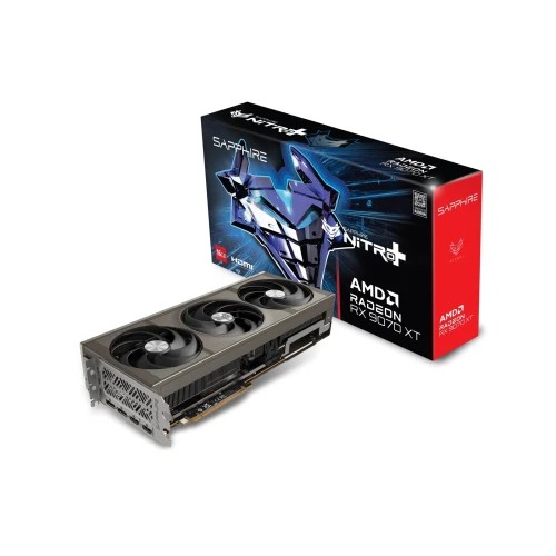 26549-VGA SAPPHIRE NITRO+ RADEON RX 9070 XT GAMING OC,AMD,RX9070XT,16GB,GDDR6,256BIT,2HDMI+2DP (3 VENTILADORES)
