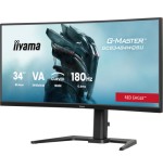 26567-MONITOR IIYAMA G-MASTER GCB3484WQSU-B1, 34", CURVATURA 1500R, 180HZ, 500CD