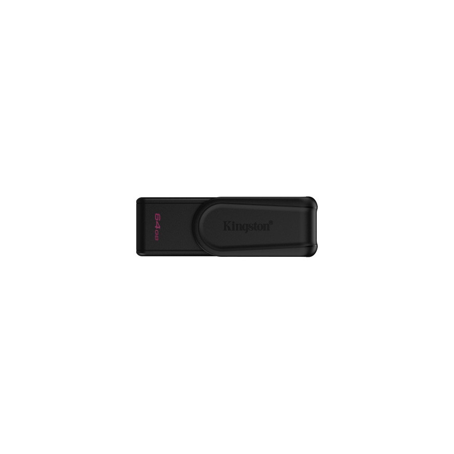 26577-Kingston Technology DataTraveler 64GB Portable USB 3.2 Gen 1 Exodia S (Black/Black)