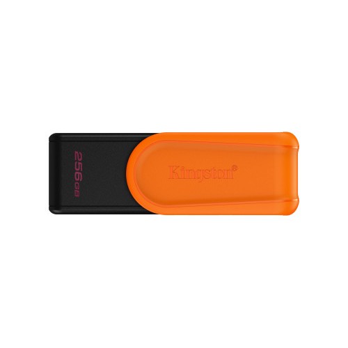 26581-Kingston Technology DataTraveler 256GB Portable USB 3.2 Gen 1 Exodia S (Black/Orange)