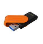 26582-Kingston Technology DataTraveler 256GB Portable USB 3.2 Gen 1 Exodia S (Black/Orange)