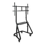 2660-TooQ FS20200M-B Soporte de suelo con ruedas/patas para pantallas de 60" - 105"