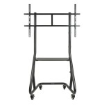 2661-TooQ FS20200M-B Soporte de suelo con ruedas/patas para pantallas de 60" - 105"