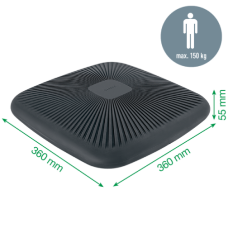 26612-COJIN DE ASIENTO ACTIVE WOBBLE GRIS OSCURO ERGO LEITZ 65390089