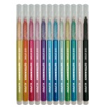 26648-ESTUCHE 12 GLITTER MARKER COLOR EXPERIENCE ALPINO AR001084