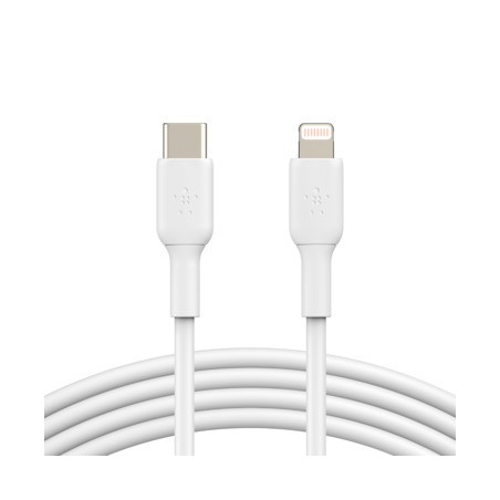 26657-Belkin CAA003BT1MWH cable de conector Lightning 1 m Blanco