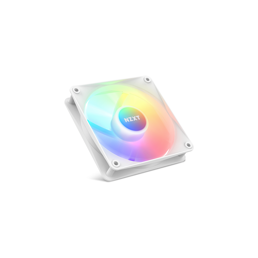 26660-NZXT F120 RGB Core Carcasa del ordenador Ventilador 12 cm Blanco 1 pieza(s)