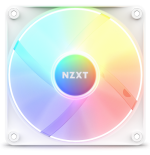 26661-NZXT F120 RGB Core Carcasa del ordenador Ventilador 12 cm Blanco 1 pieza(s)