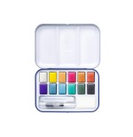 26671-ESTUCHE METALICO ACUARELAS 12 COLORES METALIZADOS STAEDTLER 888M M12-C