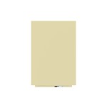 2669-PIZARRA SIN MARCO SKINWHITEBOARD COLOR MARFIL CLARO ESCALA DE AMARILLOS. MEDIDA 75X115CM MAGNETICA MODULAR ROCADA 6