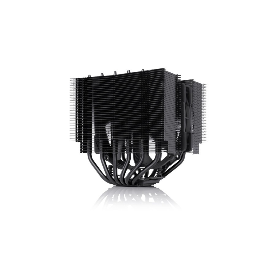 26709-NOCTUA COOLER CPUNOCTUA NH-D15S CHROMAX.BLACK, 6 HEATPIPES DUAL TOWER, 1X NF-A15 140MM FAN PWM, LGA1851, LGA1700,