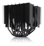 26709-NOCTUA COOLER CPUNOCTUA NH-D15S CHROMAX.BLACK, 6 HEATPIPES DUAL TOWER, 1X NF-A15 140MM FAN PWM, LGA1851, LGA1700,
