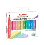 26725-ESTUCHE 6 SUBRAYADORES PASTEL COLOR EXPERIENCE ALPINO SU000012