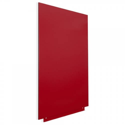 2674-PIZARRA SIN MARCO SKINWHITEBOARD COLOR ROJO CARMIN ESCALA DE ROJOS. MEDIDA 75X115CM MAGNETICA MODULAR ROCADA 6420R-