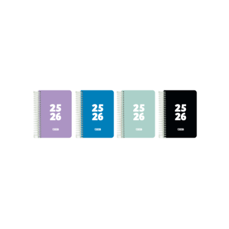 26748-AGENDA ESCOLAR 2025-2026 TEENS TAPA PLASTICO 8o DIA PAGINA ENRI 400195412