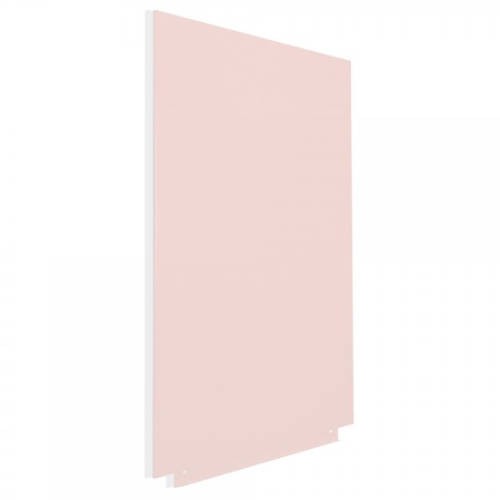 2675-PIZARRA SIN MARCO SKINWHITEBOARD COLOR ROSA. MEDIDA 75X115CM MAGNETICA MODULAR ROCADA 6420R-490