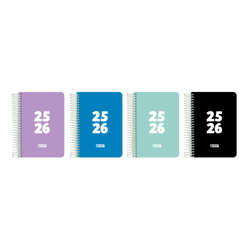 26751-AGENDA ESCOLAR 2025-2026 TEENS TAPA PLASTICO 4o DIA PAGINA ENRI 400195414