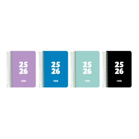 26751-AGENDA ESCOLAR 2025-2026 TEENS TAPA PLASTICO 4o DIA PAGINA ENRI 400195414