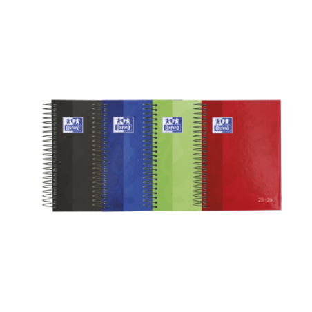 26752-AGENDA ESCOLAR 2025-2026 SCHOOL TAPA EXTRADURA 8o DIA PAGINA OXFORD 400195340