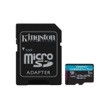 26787-Kingston Technology Tarjeta microSDXC Canvas Go Plus Gen4 de 1 TB, 200 MB/s, A2 U3 V30 y adaptador