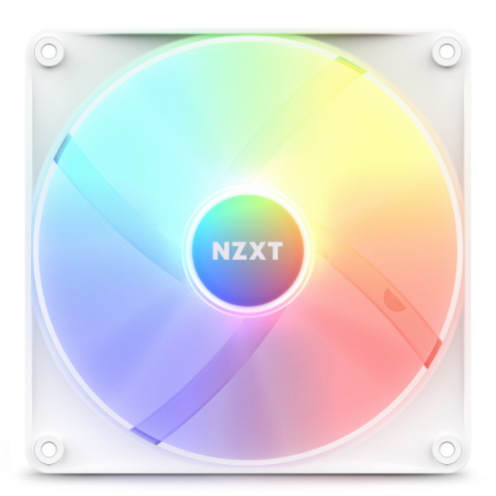 26884-NZXT F140 RGB Core Carcasa del ordenador Ventilador 14 cm Blanco 1 pieza(s)