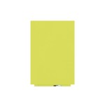 2695-PIZARRA SIN MARCO SKINWHITEBOARD COLOR AMARILLO AZUFRE ESCALA DE AMARILLOS. MEDIDA 100X150CM MAGNETICA MODULAR ROCA