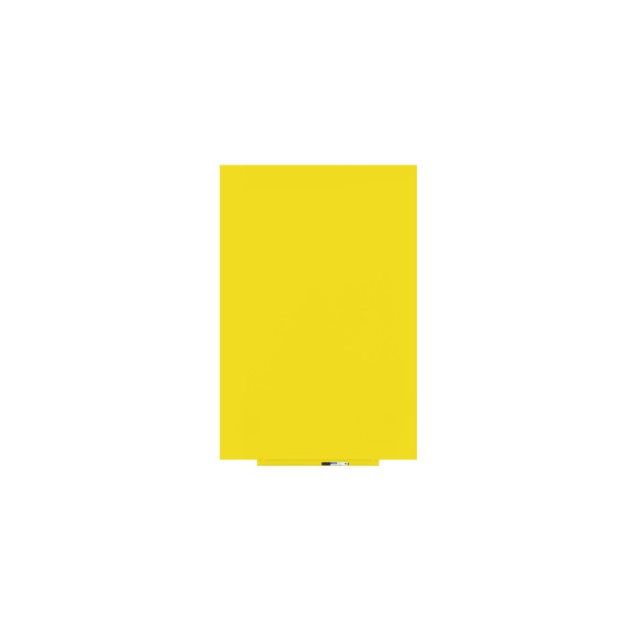 2696-PIZARRA SIN MARCO SKINWHITEBOARD COLOR AMARILLO TRAFICO ESCALA DE AMARILLOS. MEDIDA 100X150CM MAGNETICA MODULAR ROC