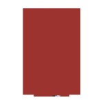 2697-PIZARRA SIN MARCO SKINWHITEBOARD COLOR NARANJA SANGRE ESCALA DE NARANJAS. MEDIDA 100X150CM MAGNETICA MODULAR ROCADA