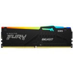 26974-MEMORIA KINGSTON FURY BEAST RGB DDR5 8GB 5200MT/S  CL40  KF5