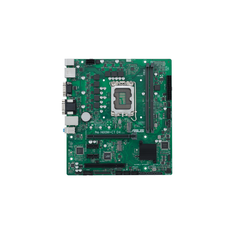 26981-ASUS PRO H610M-C D4-CSM Intel H610 LGA 1700 micro ATX